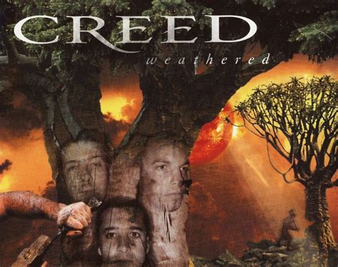 Famous Band: Album Art creed weathered 2001