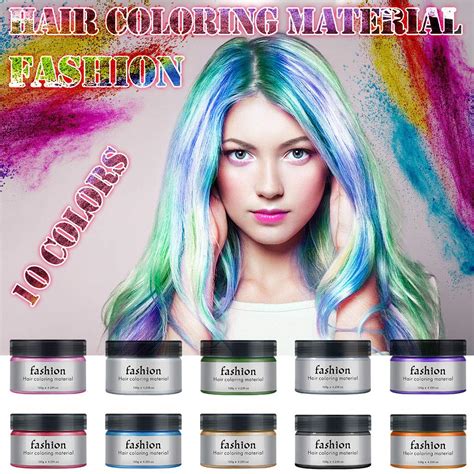 Buy Fang Fans Coloring Wax Disposable Hair Coloring Instant Hairstyle Mud Cream Unisex Diy