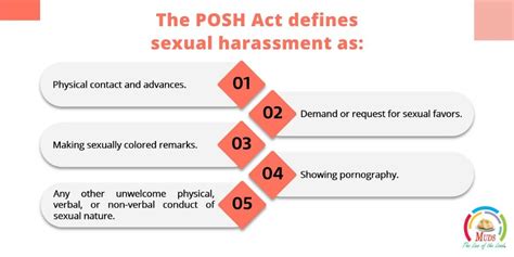 Posh Act 2013 Sexual Harassment Of Women At Workplace Posh Law