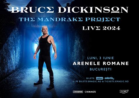 Rock FM BRUCE DICKINSON The Mandrake Project La Arenele Romane Pe