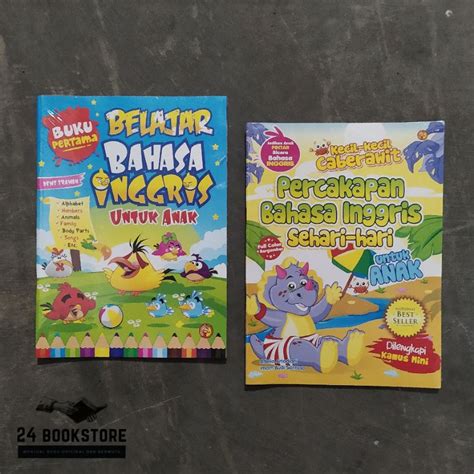 Jual Buku Belajar Bahasa Inggris Untuk Anak Dan Percakapan Bahasa