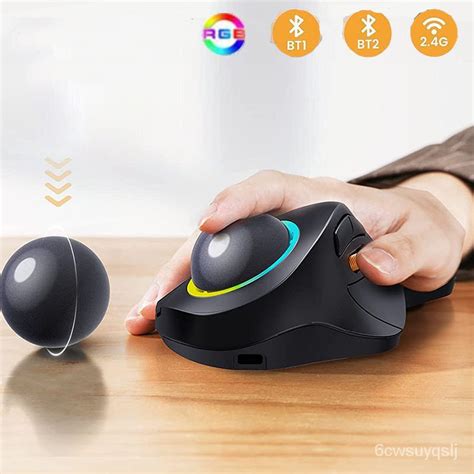 Seenda Bluetooth Rgb Trackball Moe Ghz Wireless Finger Control