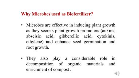 Biofertilizer PPT