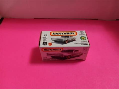 2023 Matchbox Power Grabs 1966 Dodge Charger Silver 164 Diecast Car Mattel Ebay