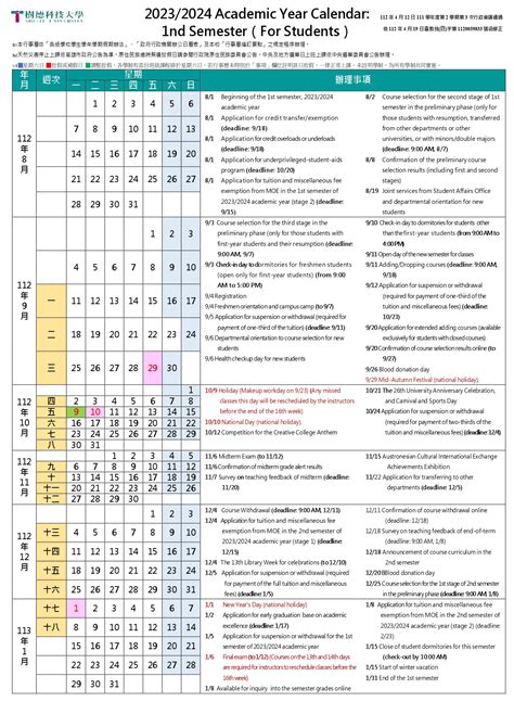 112 學年度第一學期行事曆專班 英文 蕭老師 Page 0001 樹德科技大學 電腦與通訊系