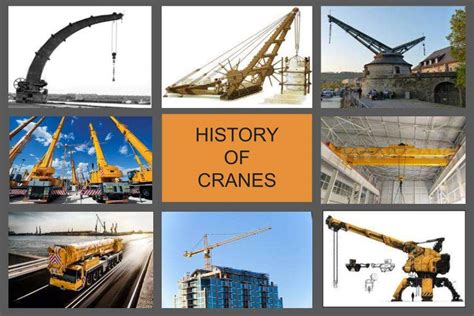 History Of Cranes Lifting Through The Ages Tires Trax