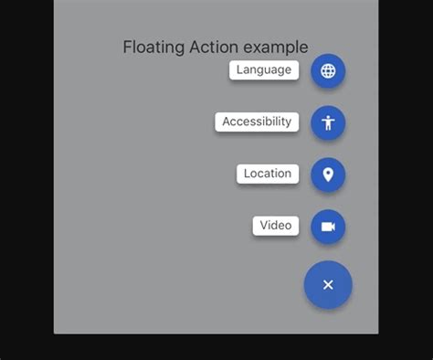 Material Floating Buttons For React Native Reactscript