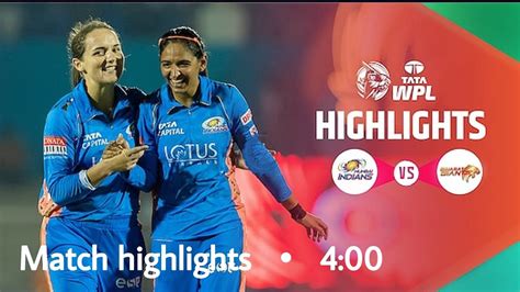 Mumbai Indians Vs Gujarat Giant Mivsgg Gujrat Giant Vs Mumbai