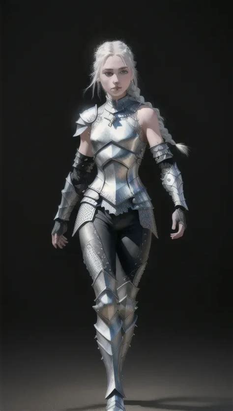 Dopamine Girl Realistic Armor Fantasy Armor Chainmail Armor