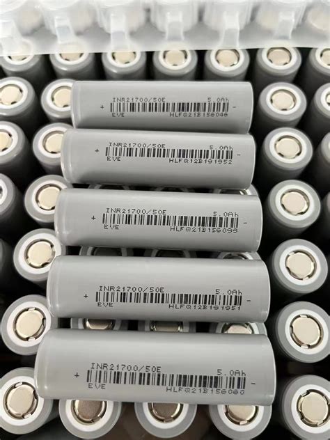 EVE INR21700 50E 5 0Ah 3 65V 21700 Li Ion Battery