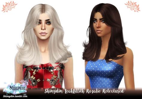 Leahlillith Rosalie Hair Retexture Naturals Unn The Sims Book