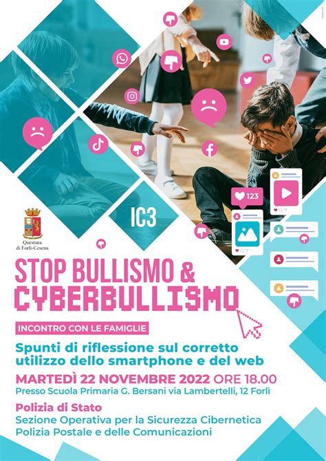 Stop Bullismo Cyberbullismo Incontro Con Le Famiglie Istituto