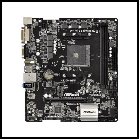 Jual GRATIS ONGKIR ASROCK A320M HDV SOCKET AM4 Shopee Indonesia