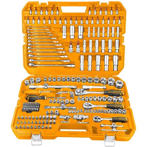 buy ingco  piece combination tools set hkthp shop hand