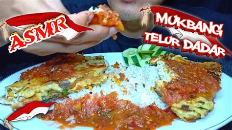 MUKBANG TELUR DADAR JUMBO SPESIAL HARI KEMERDEKAAN ASMR INDONESIA