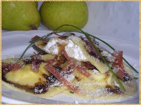 Some Food That Is On A Plate With Two Green Apples In The Background