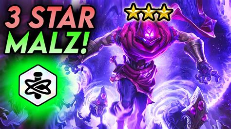 3 STAR MALZAHAR 5 MUTANTS TFT SET 6 Guide Teamfight Tactics Best