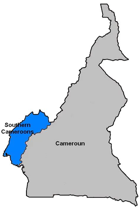 Southern Cameroons Mapsofnet