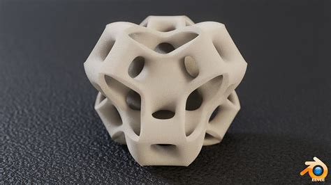 Cubic Gyroid Sculpture 3D model 3D printable | CGTrader