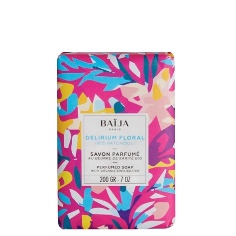 Delirium Floral De Baija Savon Solide Corps Mains Incenza