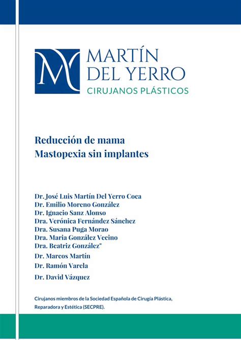 Pdf Reducci N De Mama Mastopexia Sin Implantes Erosiones Cut Neas O