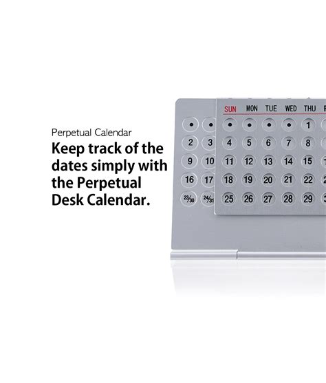 SHAPL.com :: Perpetual Desk Calendar