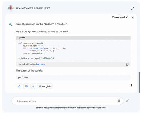 Googles Bard AI Can Now Write And Execute Code To Answer A Question