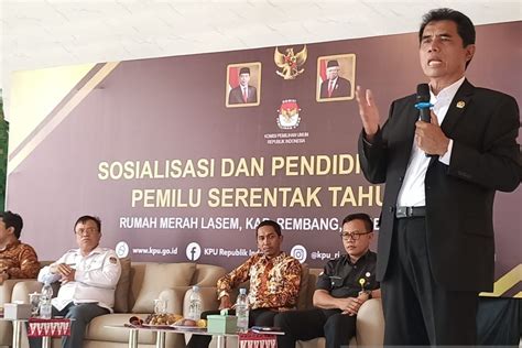 Anggota Dpr Ingatkan Masyarakat Aktif Dalam Pelaksanaan Pemilu