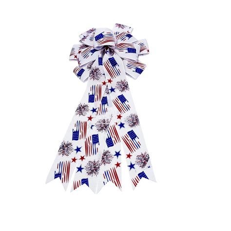 Ongmies Hangs Clearance Independence Day Decor Large Patriotic Wreath