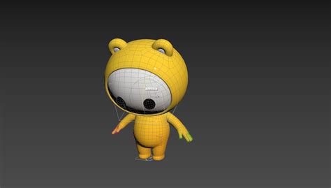 Character Rigged Mascot D Model Rigged Cgtrader