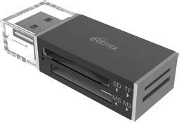 Ritmix CR-2042 (черный) карт-ридер купить в Минске