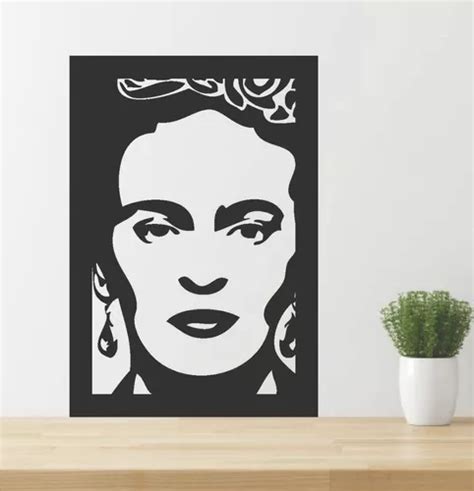 Vinilo Decorativo Frida Khalo Sticker De Pared Meses Sin Inter S