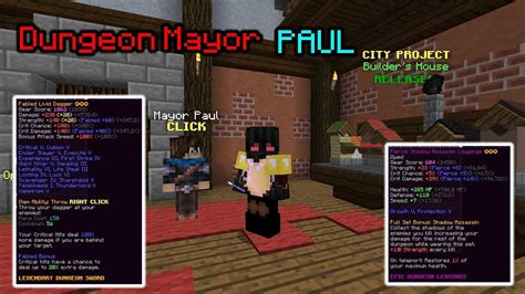 New Dungeon Event Paul Hypixel Skyblock Youtube