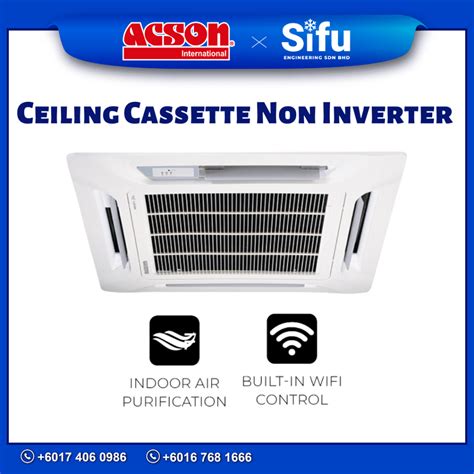 Acson Ceiling Cassette R32 Non Inverter Sifu Engineering Sdn Bhd