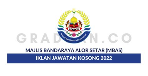 Permohonan Jawatan Kosong Majlis Bandaraya Alor Setar Mbas • Portal