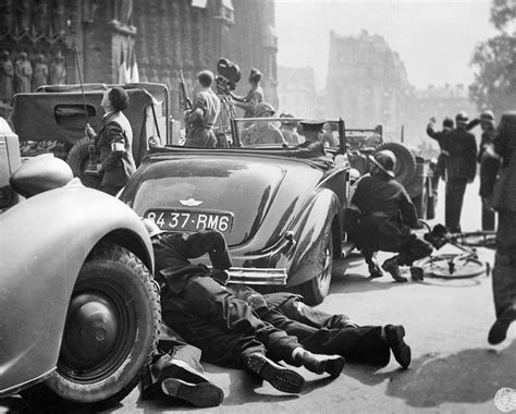 70th Anniversary Of The Liberation Of Paris During The Second World War