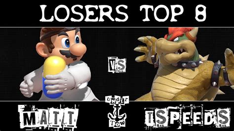 Matt Dr Mario Vs Tspeeds Bowser Losers Top 8 Undertow HDR YouTube