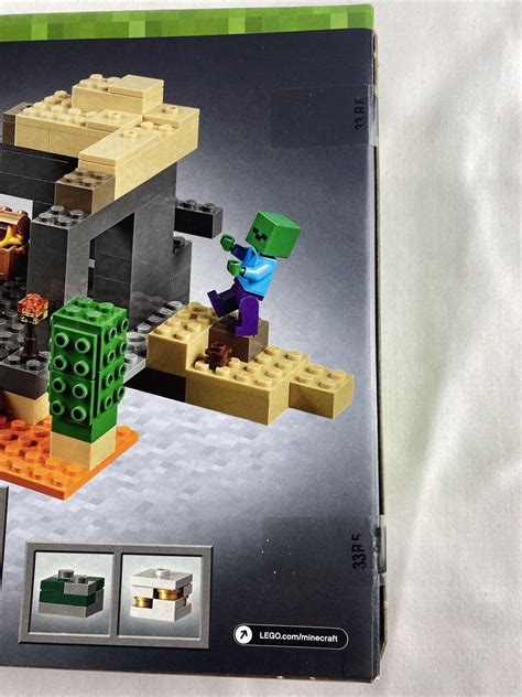 Lego Minecraft The Dungeon 21119 Nisb 673419233613 Ebay