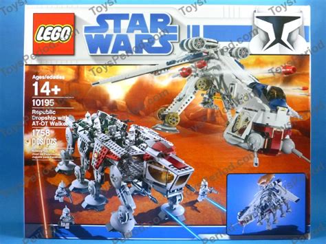 LEGO 10195 Republic Dropship with AT-OT Walker Star Wars New Image Number 1