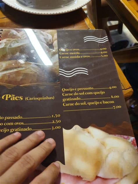 Menu Em Nossa Fam Lia Tapiocaria Restaurante Fortaleza