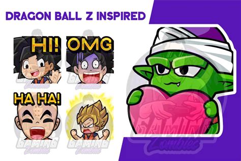 Dragon Ball Z Inspired Emote Pack - Emotes Store