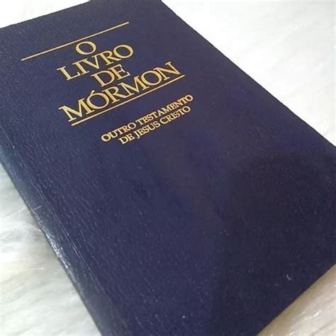 Livro O Livro De Mormon Outro Testamento De Jesus Cristo MercadoLivre