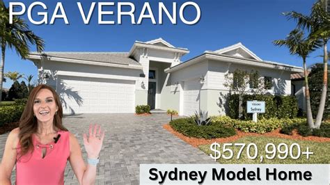 Sydney Pga Verano Home Tour Port St Lucie Florida Kolter Homes Youtube