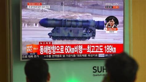 朝鮮又發射導彈 飛了700公里 試射導彈 彈道導彈 新唐人中文電視台在線