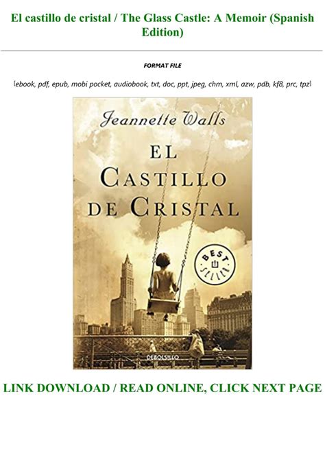 [PDF] El castillo de cristal / The Glass Castle: A Memoir (Spanish