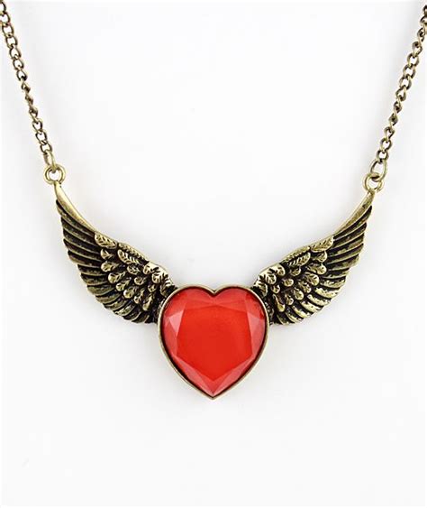 Hearts Wing Necklace Available On Ringsandthings Co Also Check Out