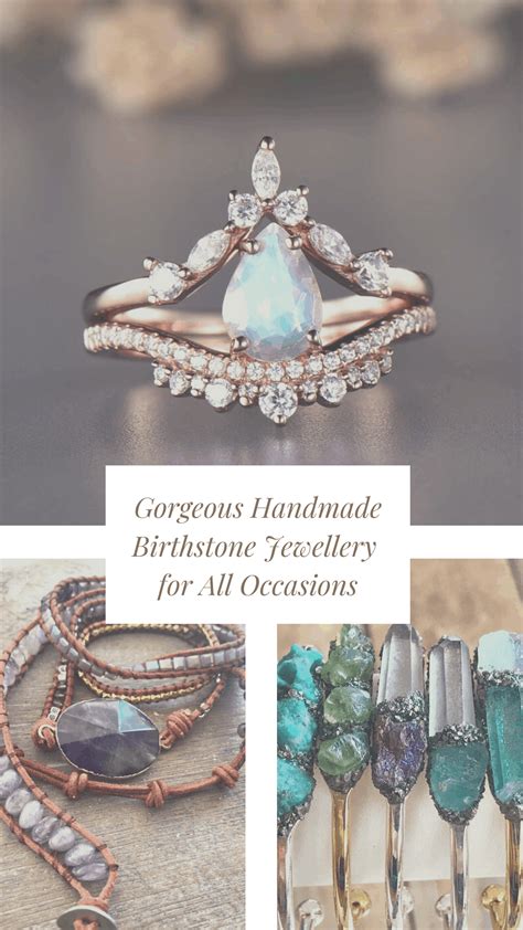 Handmade Birthstone Gemstone Jewelry For Women That Make Thoughtful Ts