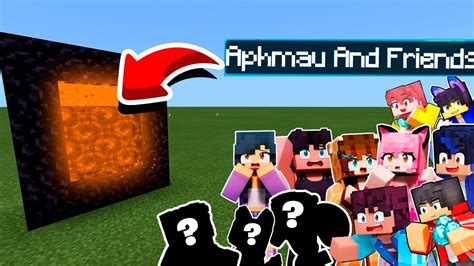 How To Make A Portal To The Aphmau And Friends Dimension In Minecraft