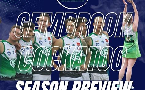 2023 Gembrook Cockatoo Season Preview Outer East Football Netball