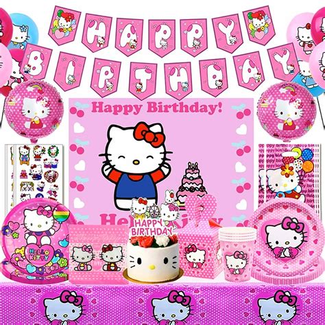 Hello Kitty Happy Birthday Banner Printable